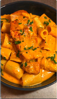 Rigatoni au poulet